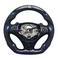 Nouveau produit phare : Volant en fibre de carbone forgée, cuir perforé et LED pour BMW Série 3 E90 E92 E93