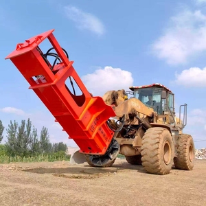Máquina compactadora hidráulica para excavadoras, máquina compactadora accesoria para cargadoras, equipo de compactación de carreteras - Product Image 2