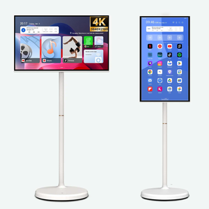 Téléviseur LED intelligent portable de 32 pouces 4K Android 14 <span class=keywords><strong>8</strong></span>+128 Go 60 Hz Écran tactile Moniteur blanc Caméra Magsafe 13 MP Batterie 10000 mAh - Product Image 1
