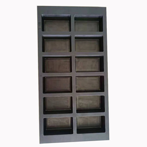 Tùy chỉnh thiết kế chịu nhiệt độ cao Carbon <span class=keywords><strong>Graphite</strong></span> đúc hộp khuôn cho kim loại nóng chảy - Product Image 6