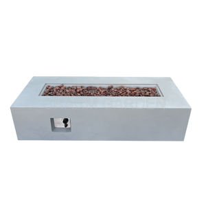 Foyer au gaz rectangle moderne Chauffage de terrasse en <span class=keywords><strong>béton</strong></span> d'extérieur élégant <span class=keywords><strong>Prix</strong></span> direct d'usine Meubles de Offre Spéciale - Product Image 1