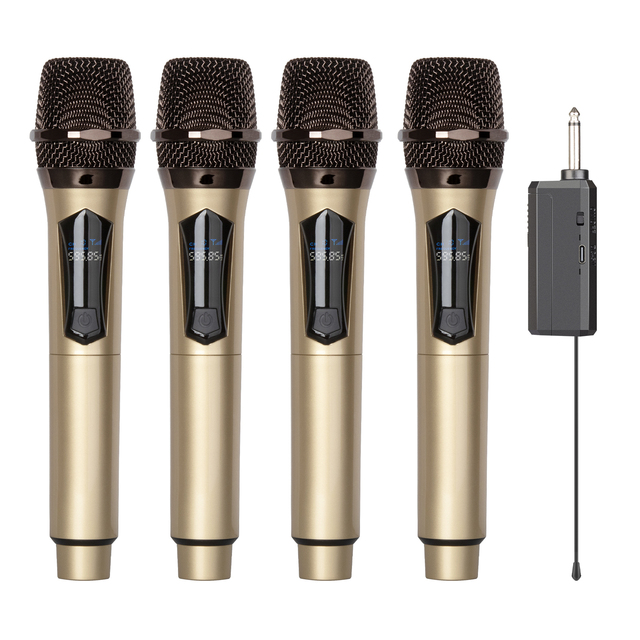 Low Price W102 Uhf Professional Wireless Microphone Microfone Music Studio Equipment Microphones for Church Karaoke
