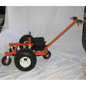 Chariot de manutention électrique à 6 roues avec moteur, chariot de manutention réglable pour remorque, chariot de manutention robuste pour camping-car et <span class=keywords><strong>caravane</strong></span> avec boule de 2 pouces - Product Image 3