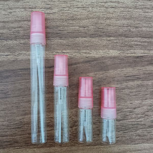 Großhandel Mini Klarglas Tube Sprüh flaschen 2ml 3ml 5ml 10ml Parfüm Zerstäuber Tester Öl verpackung Bunte Kunststoffs prüh geräte - Product Image 5