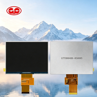 Modul LCD TFT IPS Full View 5-inci 800X480 dengan Antarmuka MCU Modul Panel Layar LCM