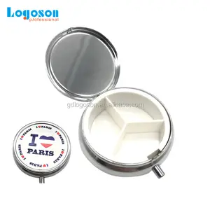 Ventes chaudes France J'aime <span class=keywords><strong>Paris</strong></span> Souvenir Boîte à pilules décorative portable en métal Boîte à pilules <span class=keywords><strong>Paris</strong></span> - Product Image 2