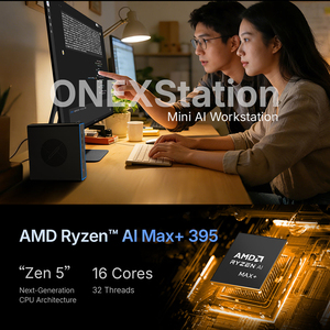 2026 New OneXStation I1 AI MAX+ 395 <strong>128GB</strong> <strong>RAM</strong> 1TB SSD Mini Workstation Most Powerful Desktop MINI Computer PC - Product Image 5