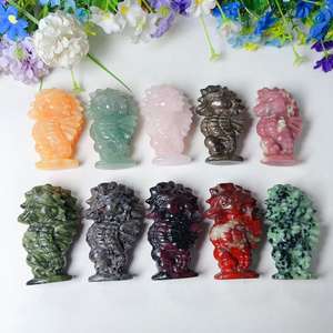 Cristalli di Quarzo Naturale Misto da 80mm all'Ingrosso, Pietre Curative, Cavalluccio Marino in Cristallo per Regalo e Decorazione Casa - Product Image 1