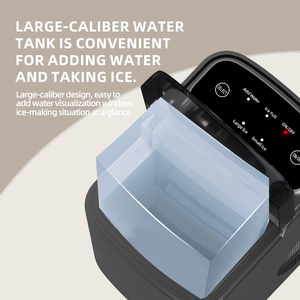 Portable Plastic Countertop <b>Ice</b> <b>Maker</b> 12kg/24h 6-10min Fast Auto Clean 1.2l for Home Bar Zsw-zb13 6-10 Mins Fast <b>Ice</b> Making 12 - Product Image 6