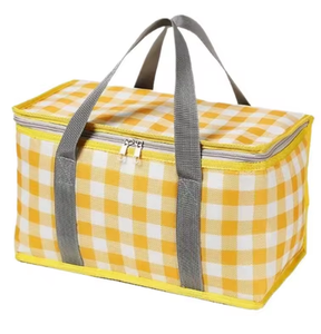 Sac Isotherme Écologique en Toile avec Sangle Réglable Grande Capacité Anti-Fuite pour Hommes et Femmes – Porte-Bouteilles Tendance - Product Image 1