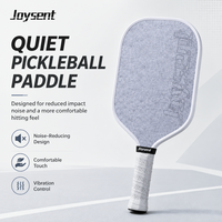 Raquette de pickleball USAPA légère en carbone avec bord en carbone à friction, entièrement en fibre de carbone, silencieuse, avec technologie de réduction du bruit