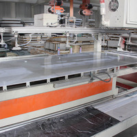 Feuille de marbre à haute brillance d'usine Revêtement UV Feuilles de plastique décoratives en marbre Pvc Panneaux muraux UV
