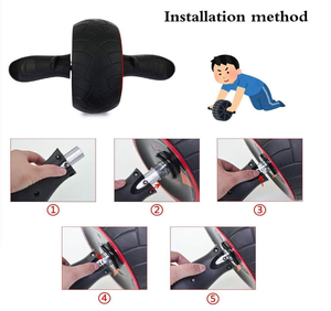 Équipement d'entraînement Dominal : Rouleau abdominal stable en EVA pour exercices de fitness, idéal pour l'intérieur, hommes et femmes - Product Image 6