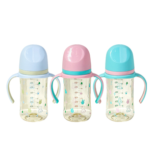 Bouteille d'alimentation <span class=keywords><strong>pour</strong></span> bébé à large ouverture sans BPA, <span class=keywords><strong>biberon</strong></span> <span class=keywords><strong>pour</strong></span> nourrissons et nouveau-nés - Product Image 1