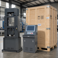 Machine d'essai universelle électro-hydraulique servo-contrôlée par micro-ordinateur pour métaux et plastiques