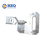 Electrical Fixing,Fastening &Support Strap Hanger for Angle Purlin, Right Angle, 3/32" Flange1-1/4" Strap