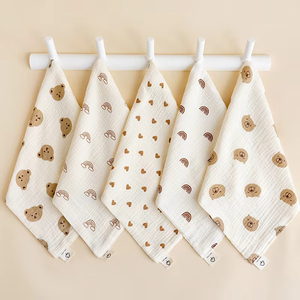 Nouveau-né visage serviette bébé visage tissu bébé serviette <span class=keywords><strong>de</strong></span> bain mouchoir coton burp tissu doux absorbant gaze maternelle <span class=keywords><strong>gant</strong></span> <span class=keywords><strong>de</strong></span> <span class=keywords><strong>toilette</strong></span> - Product Image 3