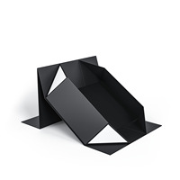 Boîte en carton pliable de luxe recyclable avec logo personnalisé en stock d'usine, emballage en carton, boîte pliable avec couvercle magnétique, boîtes cadeaux