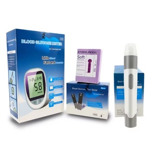 Equipo Médico de Uso Doméstico, Medidor de Glucosa en Sangre Digital Eléctrico, Medidores de Azúcar en Sangre Portátiles, Glucómetro Clínico, Máquina de Prueba de Sangre - Product Image 1