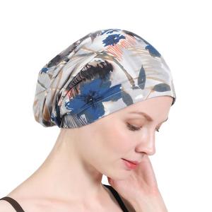 Slouchy perte de <span class=keywords><strong>cheveux</strong></span> bonnets chapeaux doux coton <span class=keywords><strong>Cancer</strong></span> chapeau extensible <span class=keywords><strong>bonnet</strong></span> de couchage chapeaux pour femmes - Product Image 2