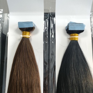 Extensiones de Cabello Humano Remy 100% de Dragonbeauty Factory, de 10 a 30 Pulgadas, de Alta Calidad, Color Negro y Marrón Natural - Product Image 4