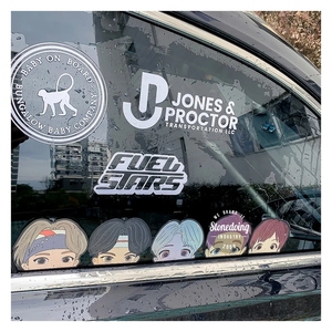 Custom Design UV Resist Waterproof <strong>Transfer</strong> Die Cut Vinyl Car <strong>Window</strong> Decals Removable Sports Car Stickers for Outdoor - Product Image 2