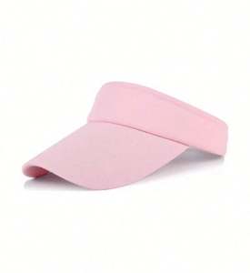 Casquettes de sport souples personnalisées en gros en stock pour hommes et femmes, visières à longue visière, chapeaux de golf, casquettes de tennis, chapeaux de soleil, visières - Product Image 4