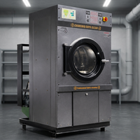 Séchoir à tambour commercial entièrement automatique 15 kg électrique industriel avec fonction autonettoyante, anti-plis, mode Cool-Down, alarme de filtre