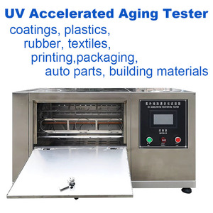 Tester UV Compatto per <span class=keywords><strong>Test</strong></span> di Invecchiamento Accelerato, Macchina per <span class=keywords><strong>Test</strong></span> su Plastica, Vernice, Gomma e Tessuti, Attrezzatura da Laboratorio - Product Image 1