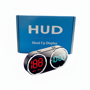 Compteur de vitesse numérique HUD, affichage tête haute, boussole en temps réel, horloge, accessoire électronique automobile pour tous les véhicules - Product Image 2