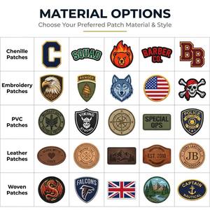 Patchs brodés personnalisés en gros avec slogan moral amusant d'animaux de dessin animé, à fixation auto-agrippante pour casquettes, sacs et sacs à dos - Product Image 6