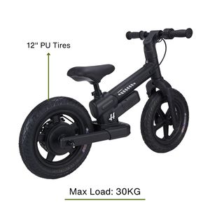 Nuovo Design 12 pollici 2 ruote al litio alimentato a batteria auto-bilanciamento bici elettrica per bambini - Product Image 4