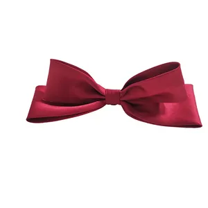 20cm hair bow clip accessories big bow knot fashion satin hair bowknot