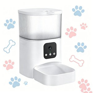 New Arrival Smart Pet Feeder Automatyczny Karmnik Intelligent Timing <b>Automatic</b> Pet Feeder Popular Pet Supplies - Product Image 1
