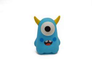 ของเล่นการ์ตูนแสนสนุกสำหรับเด็ก ลูกบอลนุ่มรูปสัตว์แบบกดปล่อย - Product Image 3