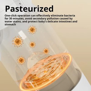 Bebé inalámbrico salir a hacer leche taza de temperatura constante calefacción portátil taza de calentamiento de agua hogar pequeño calentador de leche - Product Image 5