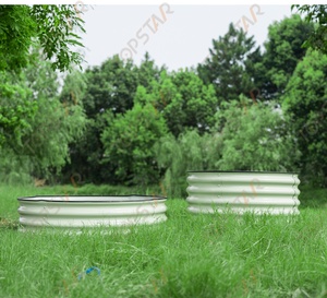 Bordure de jardin surélevée en acier galvanisé Topstar, directement de l'usine |   Grand bac de plantation extérieur pour pépinière - Product Image 3