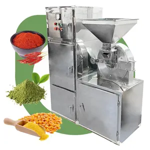 Dry Leaf Grinder Spice Dried Herbs Husk Rock Alum Stone Powder Pulverize Grind Machine in India with Weal