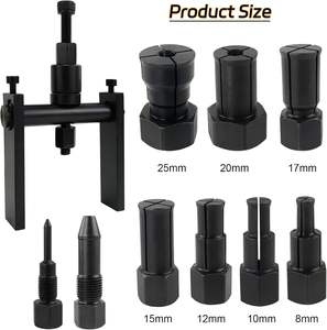 Juego de 10 Herramientas Extractoras de Rodamientos de Agujeros Ciegos para Motocicleta, Extractor Manual para Motocicleta, Juego de Herramientas para Cubo de Rueda de 8-25 mm - Product Image 2