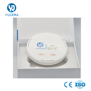 Yucera บล็อกพลอยเทียมสีขาว HT 98มม.,แผ่นเซอร์โคเนียวัสดุสิ้นเปลืองสำหรับทันตกรรมแล็บ - Product Image 3