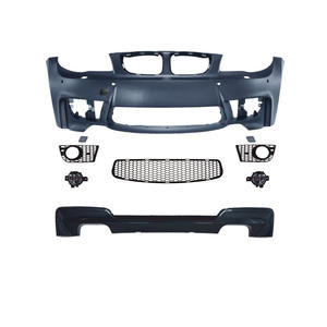 Kit Carrozzeria per Auto E82 E87, Aggiornamento Stile M con Paraurti Anteriore, Griglia e Griglia Fendinebbia per <span class=keywords><strong>BMW</strong></span> <span class=keywords><strong>Serie</strong></span> <span class=keywords><strong>1</strong></span> E82 E87 2008 2009 <span class=keywords><strong>2011</strong></span> - Product Image 2