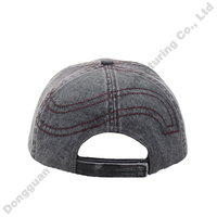 Casquettes de sport vintage de créateur en gros, casquettes de baseball à 6 panneaux, casquettes de baseball en coton lavé brodées sur mesure
