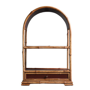 Mueble de Bambú Meilu Hecho a Mano para Té, Estante, Almacenamiento de Juegos de Té, Soporte para Té, Mueble de Almacenamiento, Estilo Retro Chino - Product Image 5