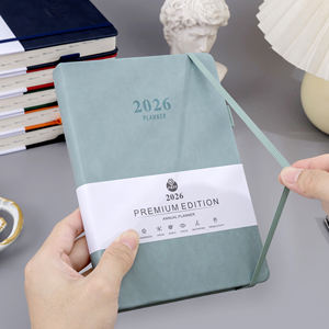 2026 A5 planlayıcısı özel PU deri günlüğü günlük aylık dergi baskılı Logo iş ciltli defter - Product Image 4