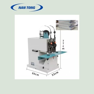 Machine à relier électrique à double tête Nantou 8703 pour reliure à cheval avec fil plat 25-26 - Product Image 3
