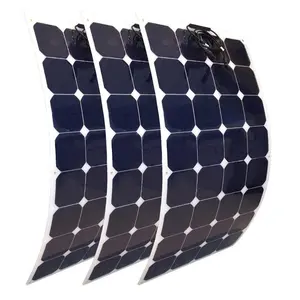 Made in China A grade Sunpower thin film 100W 110W 150W 200W 300W 350W 380W flexible solar panel