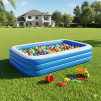 Piscine gonflable familiale de haute qualité à prix abordable pour jardin extérieur/arrière-cour, piscine hors sol