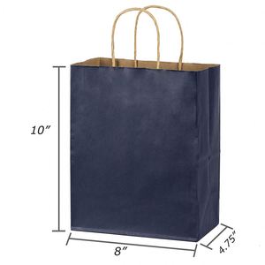 Kraft Gift Paper <b>Bags</b> with Handles <b>Craft</b> Grocery Retail Shopping <b>Bags</b> Wedding Party Gift <b>Bags</b> Party Supply Gift Paper <b>Bags</b> - Product Image 3