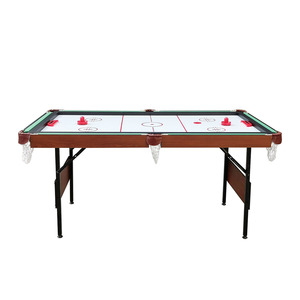 <span class=keywords><strong>Precio</strong></span> de Fábrica al por Mayor, Mesa de <span class=keywords><strong>Billar</strong></span>, Hockey de Aire y Tenis de Mesa 3 en 1 Multifuncional de 66 Pulgadas con Patas Plegables de Acero - Product Image 4