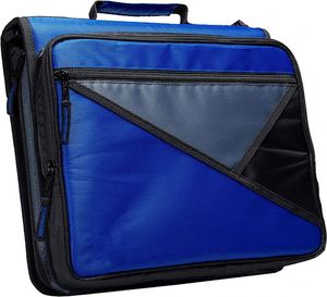 Échantillon gratuit, classeur à fermeture éclair BSCI, capacité de 450 feuilles, classeur à fermeture éclair détachable avec bandoulière - Product Image 1